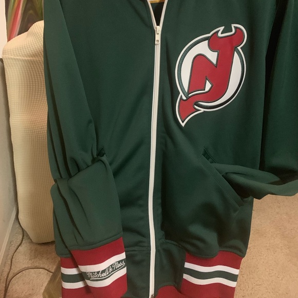 new jersey devils green jacket